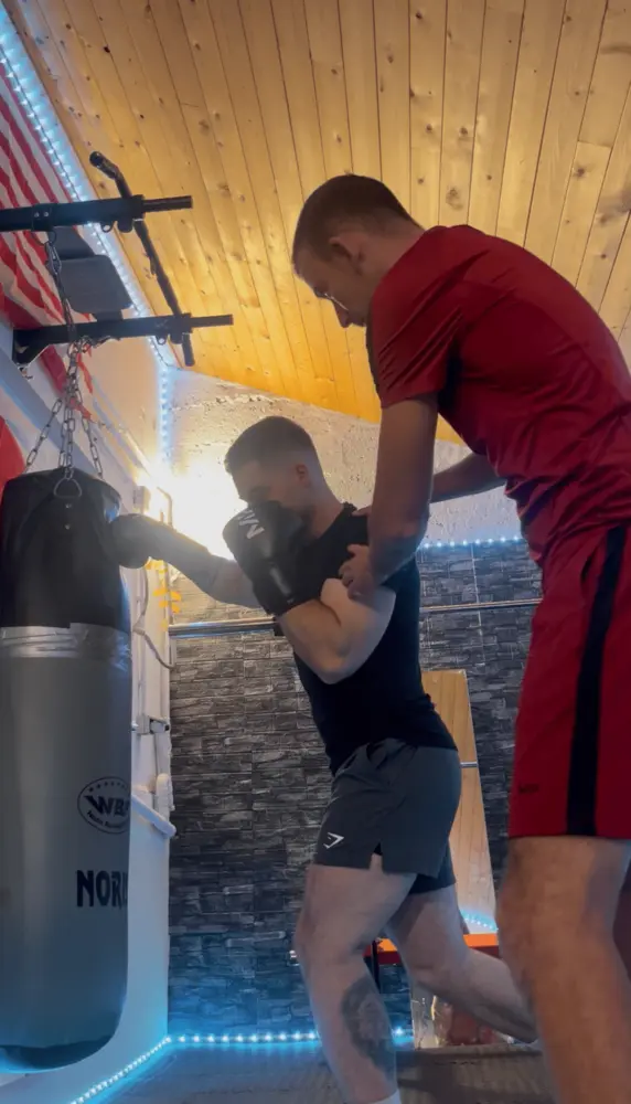 Thomas pendant un coaching